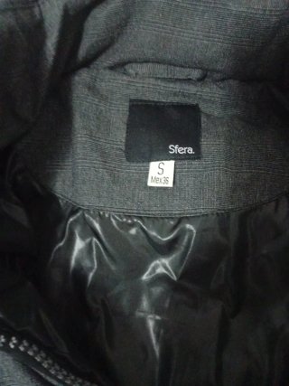 Cazadora hombre gris oscuro