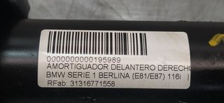 AMORTIGUADOR DELANTERO DERECHO BMW SERIE 1 BERLINA (E81/E87) 116i