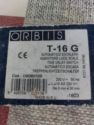 Temporizador Orbis T16G Escalera