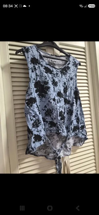 Canotta Tezenis Fantasia Floreale Taglia M