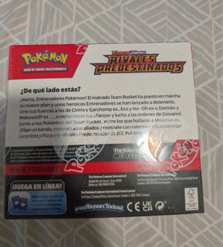 Booster Box Pokémon Rivales Predestinados