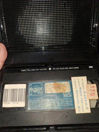 VHS Película Terror Espejos