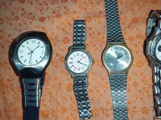 Lote 5 orologi in acciaio Retro-Vintage