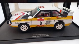 AA88405 Autoart Audi Sport Quattro Rally Sanremo