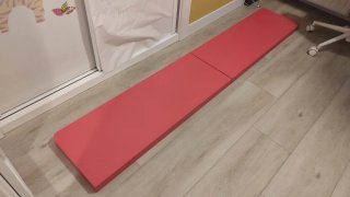 Tablas mesa auxiliar infantil color coral