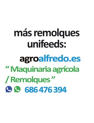 Remolque unifeed Lombarte MS-309.