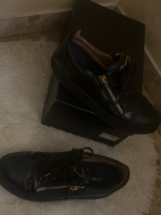 Scarpe Giuseppe Zanotti Nere Uomo originale