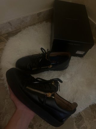 Scarpe Giuseppe Zanotti Nere Uomo originale