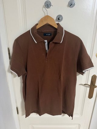 Polo Massimo Dutti Marrón