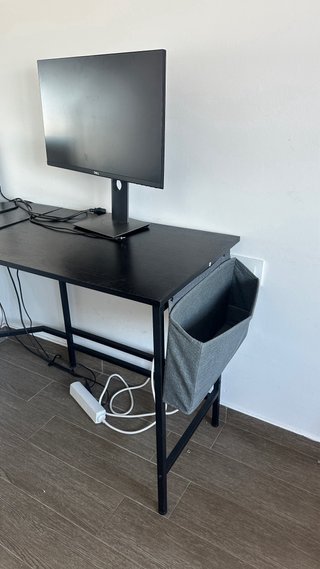 Escritorio Negro Forma L