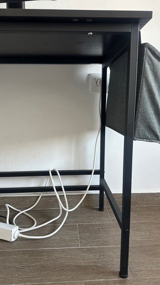 Escritorio Negro Forma L