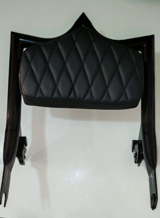 Respaldo Harley Road King/Glide Negro