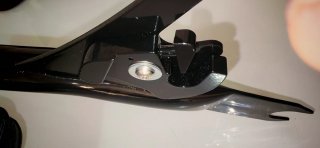 Respaldo Harley Road King/Glide Negro