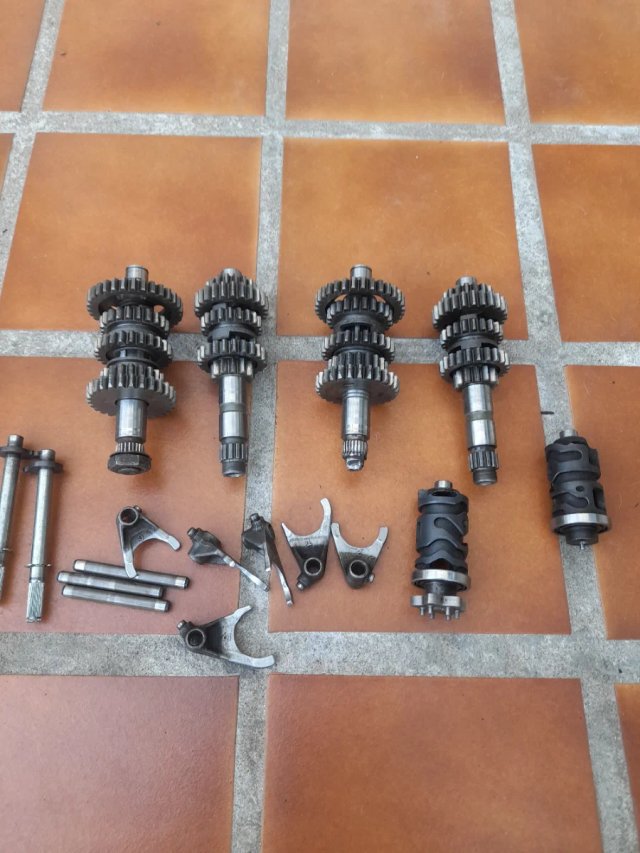 2Cajas de cambios Yamaha XTZ660 3YF