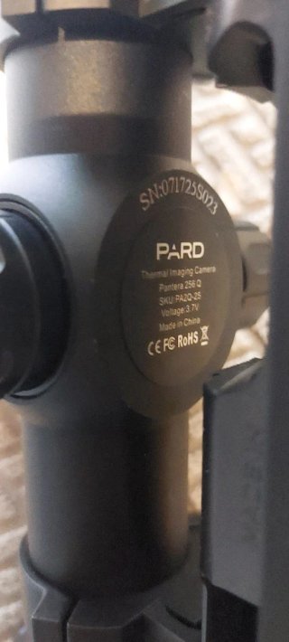 Lote compuesto de visor y monocular térmico