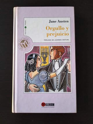 Libro "Orgullo y prejuicio"