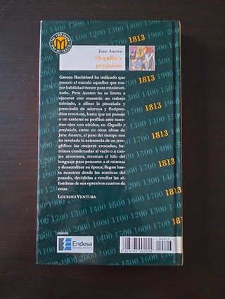 Libro "Orgullo y prejuicio"