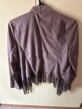 Giacca FLY MODA velluto frange XXL