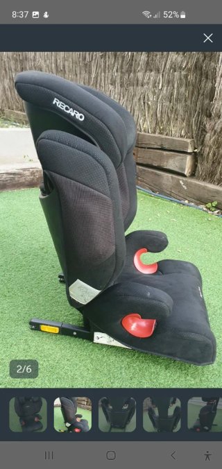 Silla Coche Recaro Monza Nova 2 Grupo 2/3