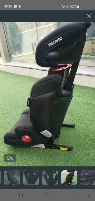 Silla Coche Recaro Monza Nova 2 Grupo 2/3