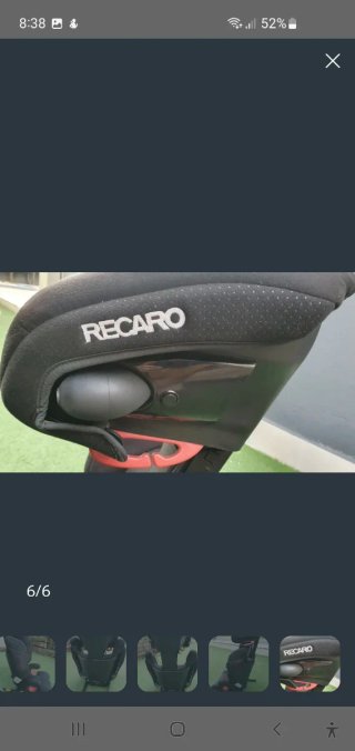 Silla Coche Recaro Monza Nova 2 Grupo 2/3