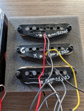 Pastillas Fender Tex-Mex Stratocaster