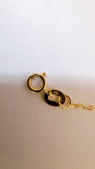 Bracciale con cuori in oro giallo 18kt 750