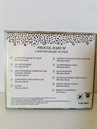 Procol Harum - A Whiter Shade of Pale CD