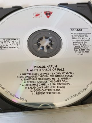 Procol Harum - A Whiter Shade of Pale CD