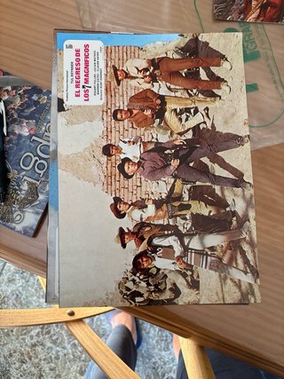 12 Fotocromos El Regreso de los 7 Magníficos