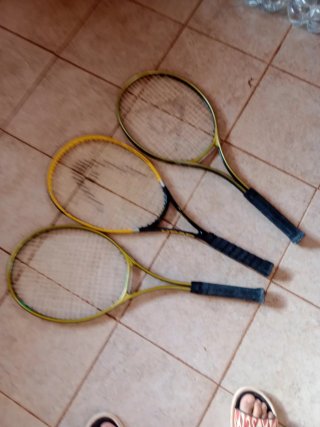 Lote 5 Raquetas Tenis Dunlop y Slazenger