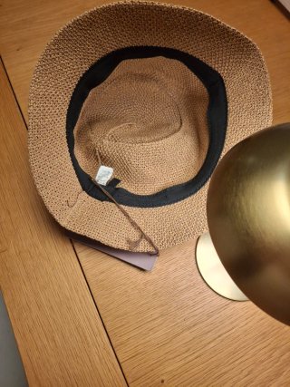 Sombrero de verano tejido mujer