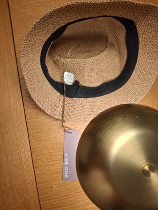 Sombrero de verano tejido mujer