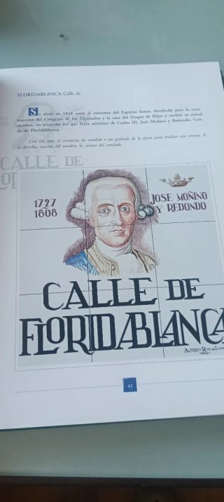 Bonito libro tomo de calles de Madrid