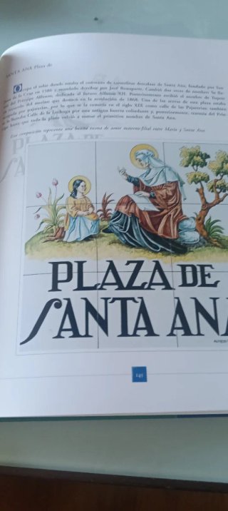 Bonito libro tomo de calles de Madrid