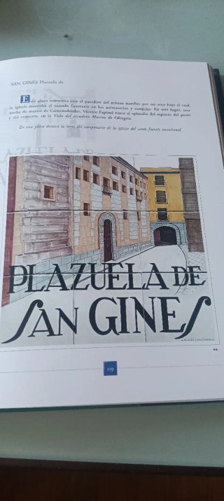 Bonito libro tomo de calles de Madrid