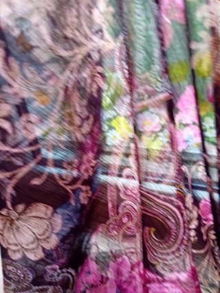 Tessuto stoffa fantasia floreale 150x135 cm