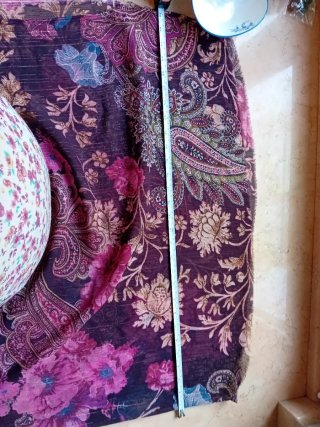 Tessuto stoffa fantasia floreale 150x135 cm