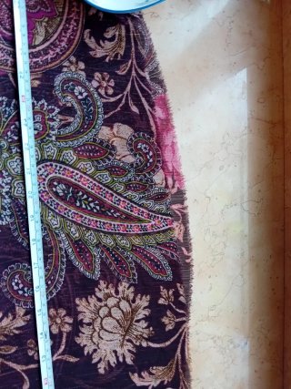 Tessuto stoffa fantasia floreale 150x135 cm