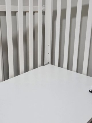 Cuna colecho blanca Con colchon y nordico