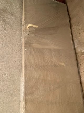 Porta interna in legno bianco