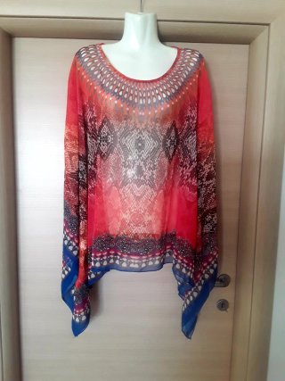 2 Poncho Copricostume Fantasia