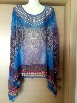 2 Poncho Copricostume Fantasia