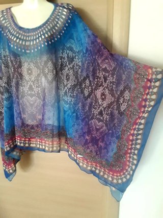 2 Poncho Copricostume Fantasia