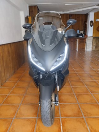 Moto Scooter Zontes 350E Negra/Gris