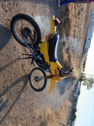 Moto Puch Enduro/Motocross Amarilla