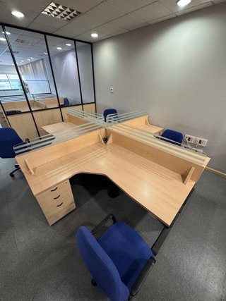 Mesas de oficina modulares