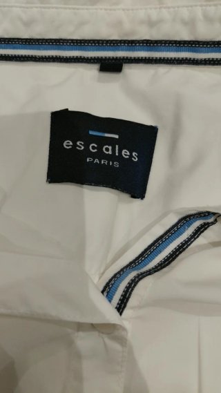 Camisa blanca mujer manga corta