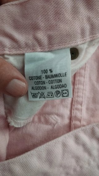 Jeans rosa bambina United Colors of Benetton