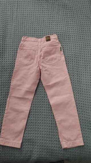 Jeans rosa bambina United Colors of Benetton